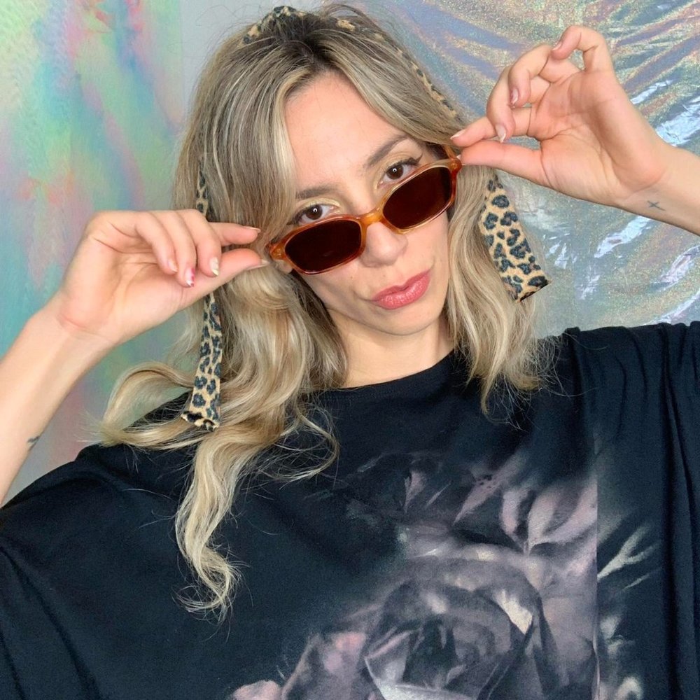 Vintage Sonia Rykiel tortoise shell sunglasses